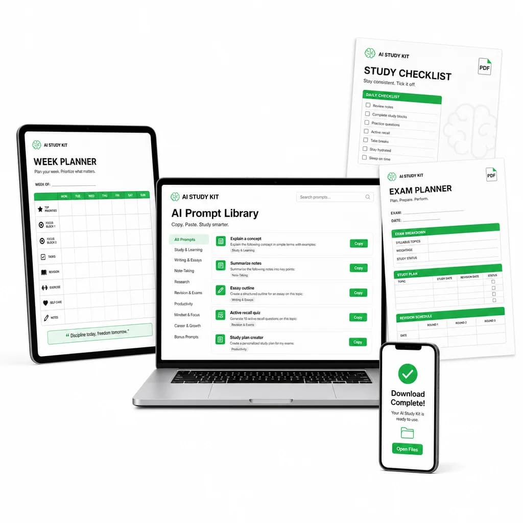 Complete AI Study Kit bundel